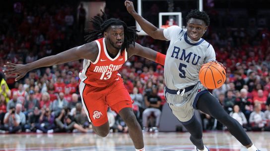 Colonials struggle in second half of blowout loss to Buckeyes taken in Altoona, Pa. (Robert Morris)